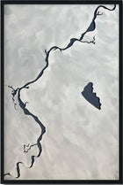 Río Paraguay y Lago Ypacaraí Vertical - 83x128cm