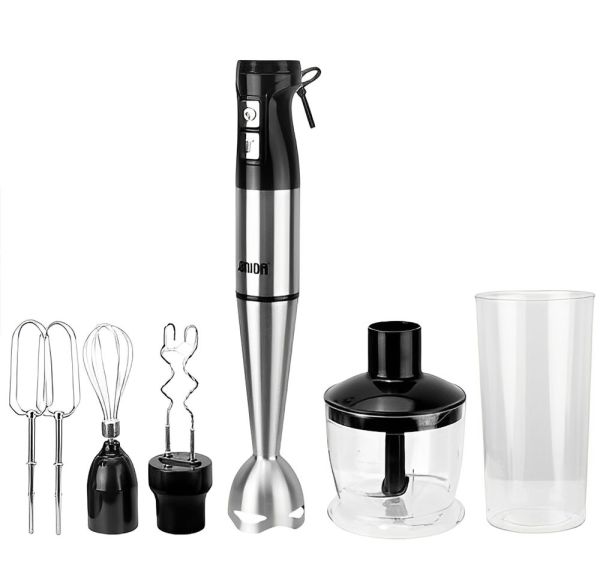Mixer Onida ON-602 5 en 1 1000 W - Negro/Inoxidable