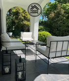 Set de living de exterior