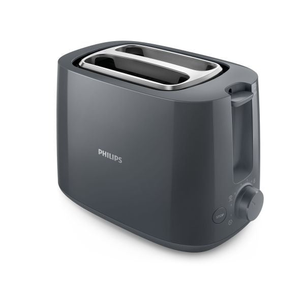 Tostadora Philips 2 Panes Grafito 830w