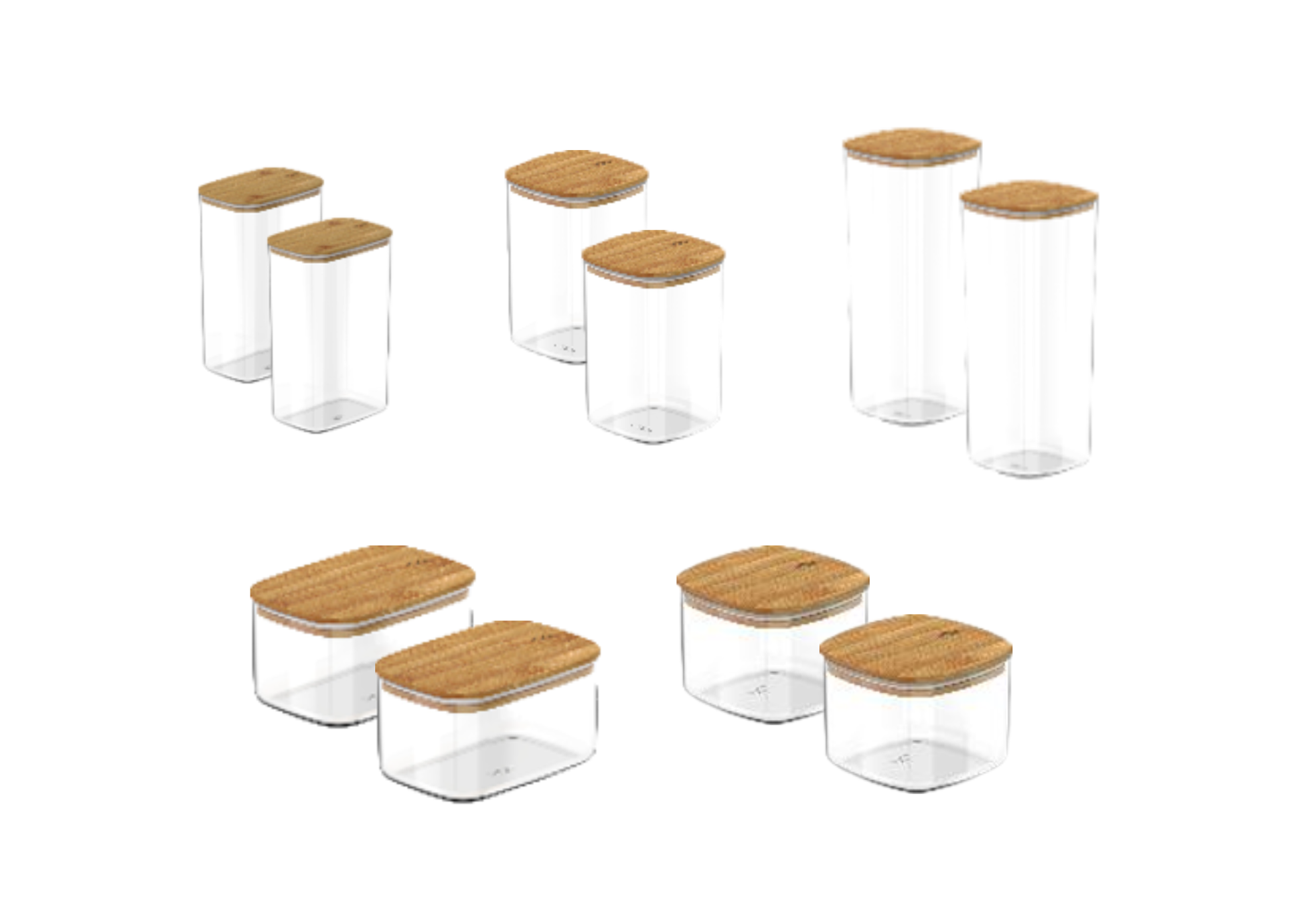 Set Organizador Hermético Keep (10 piezas)
