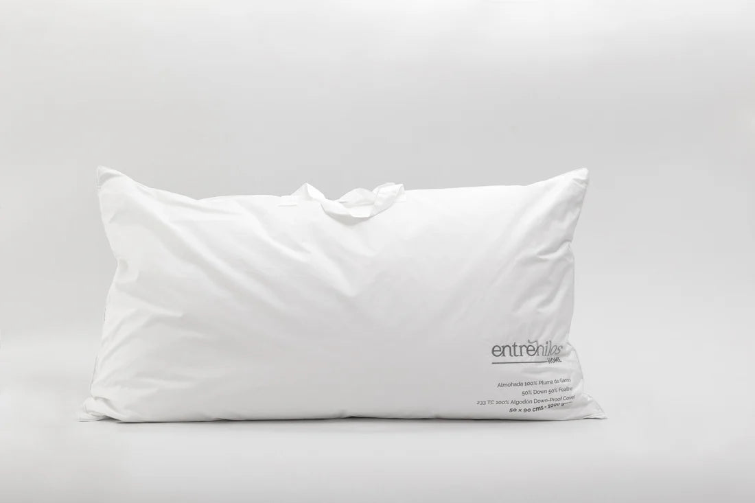 Almohada 100% Pluma de Ganso - 50x90