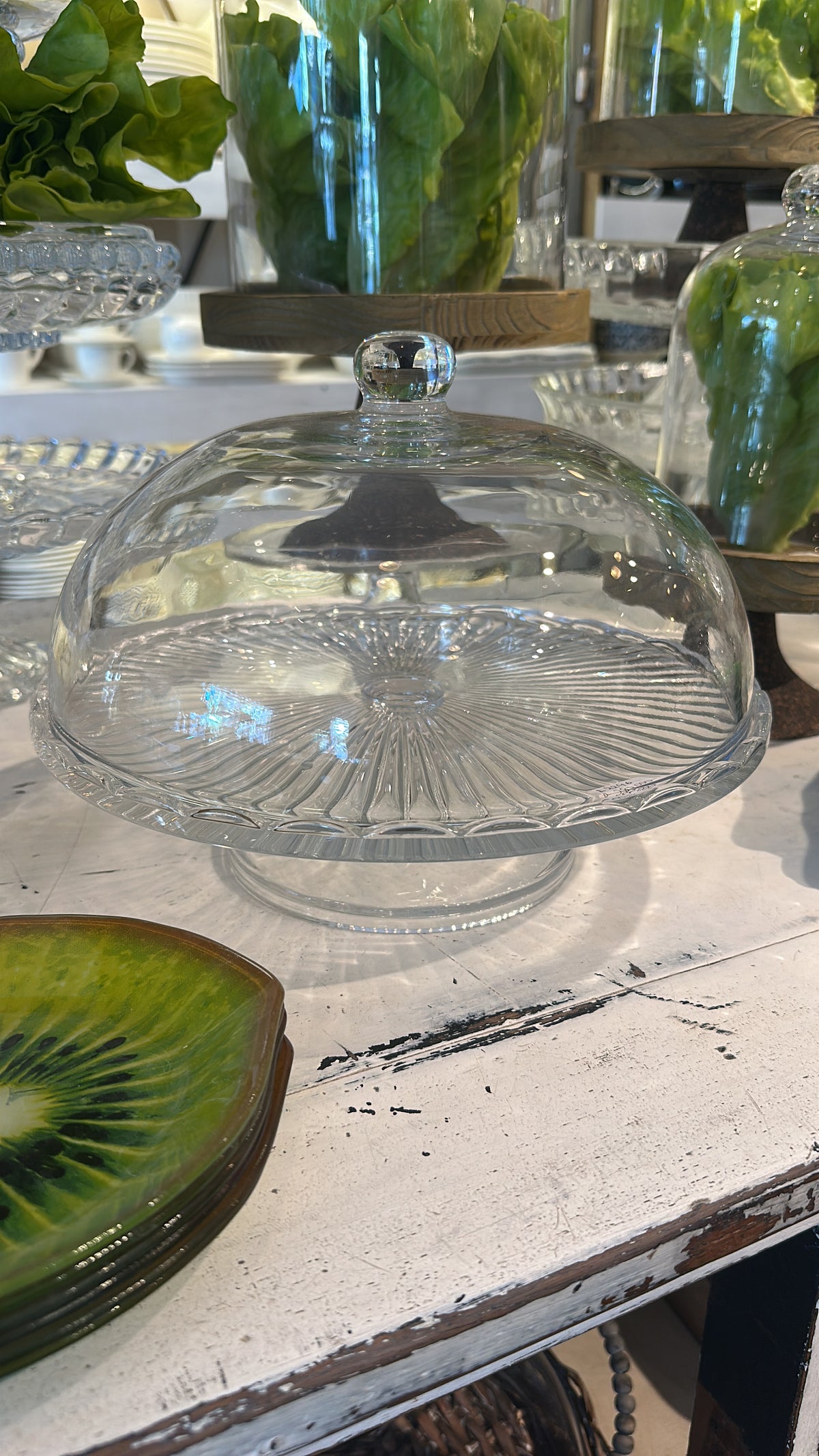 Cloche con pedestal