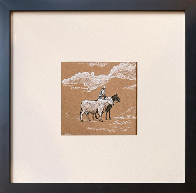 obra ROHAYHU X - 38x38cm