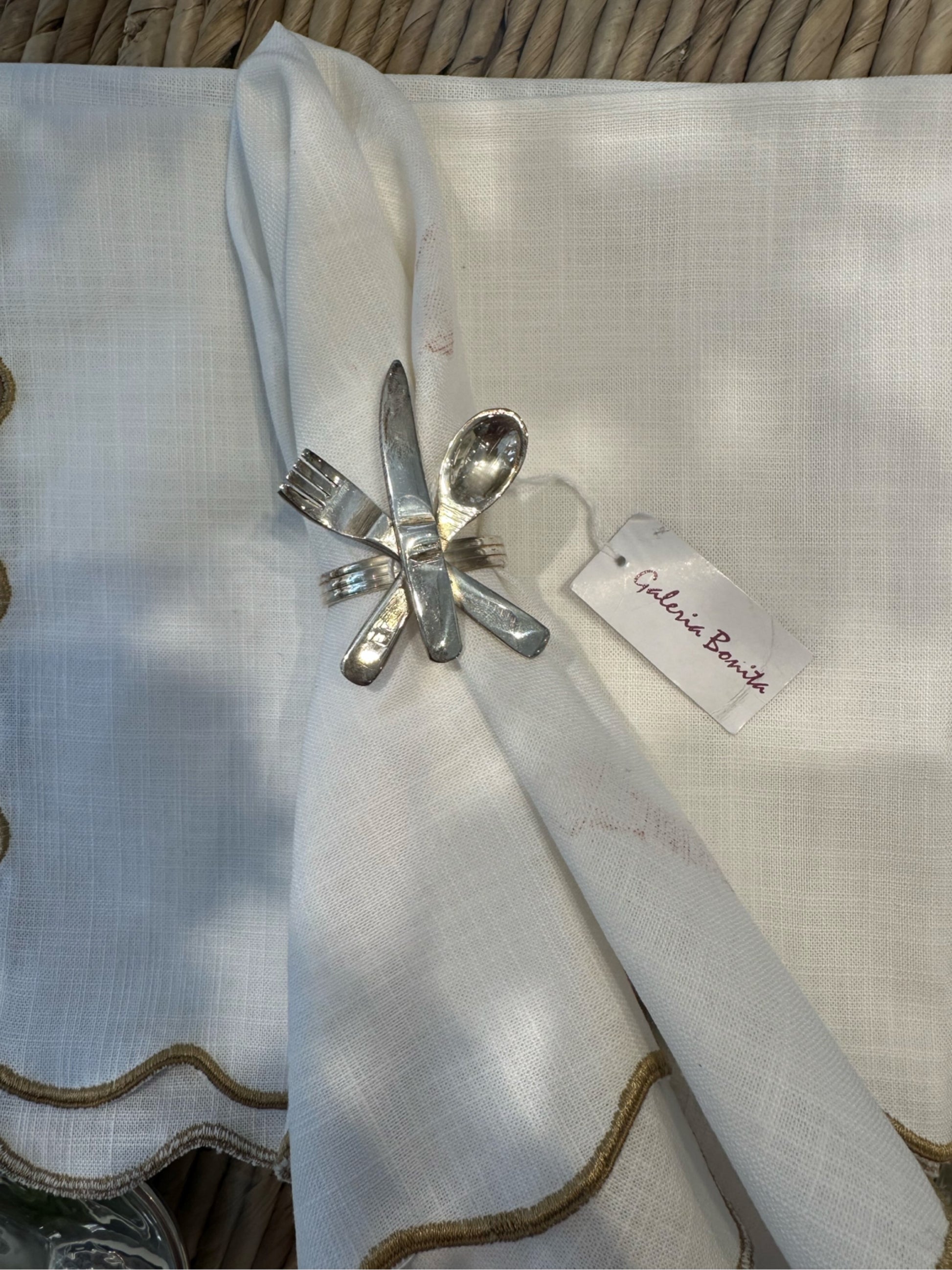 Servilletero Silverware (8 unidades)