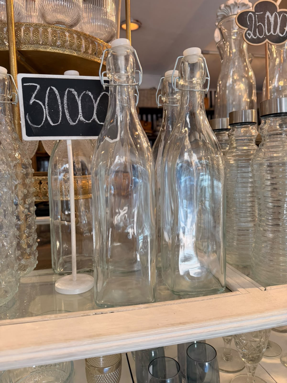 Botella de vidrio