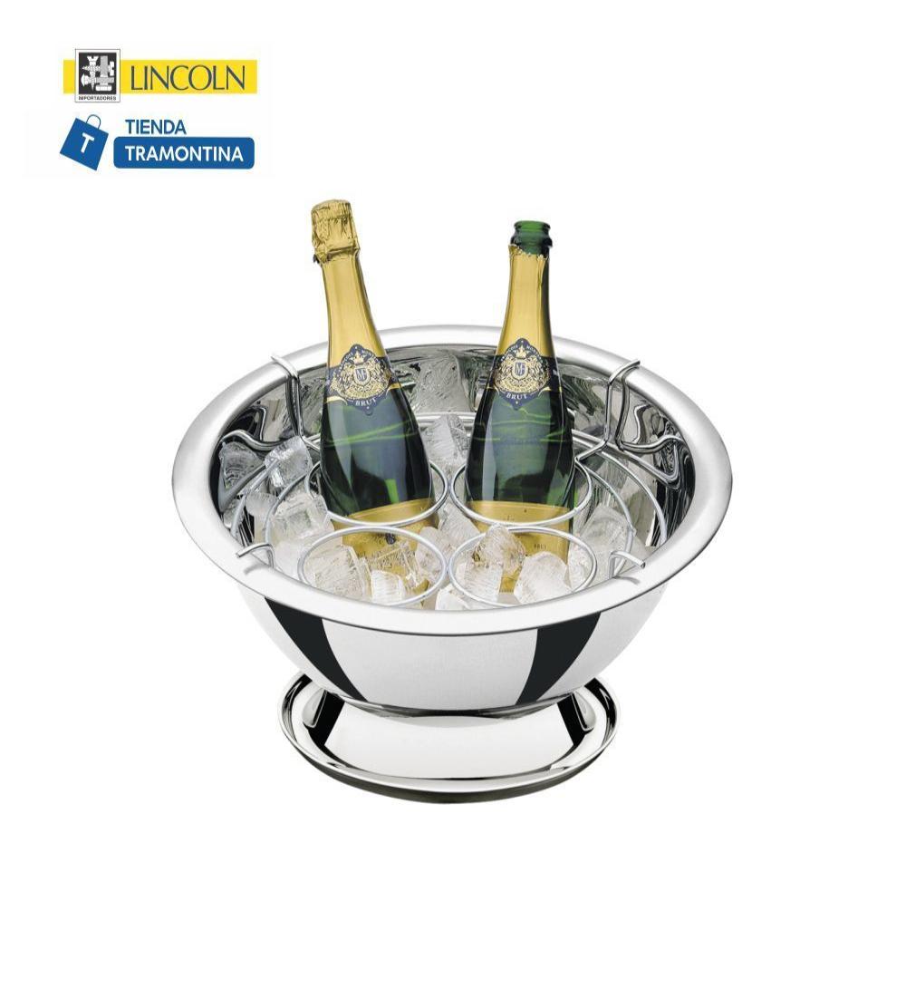 CHAMPAÑERA CON SUJETADOR PARA 4 BOTELLAS ROTONDA Tramontina