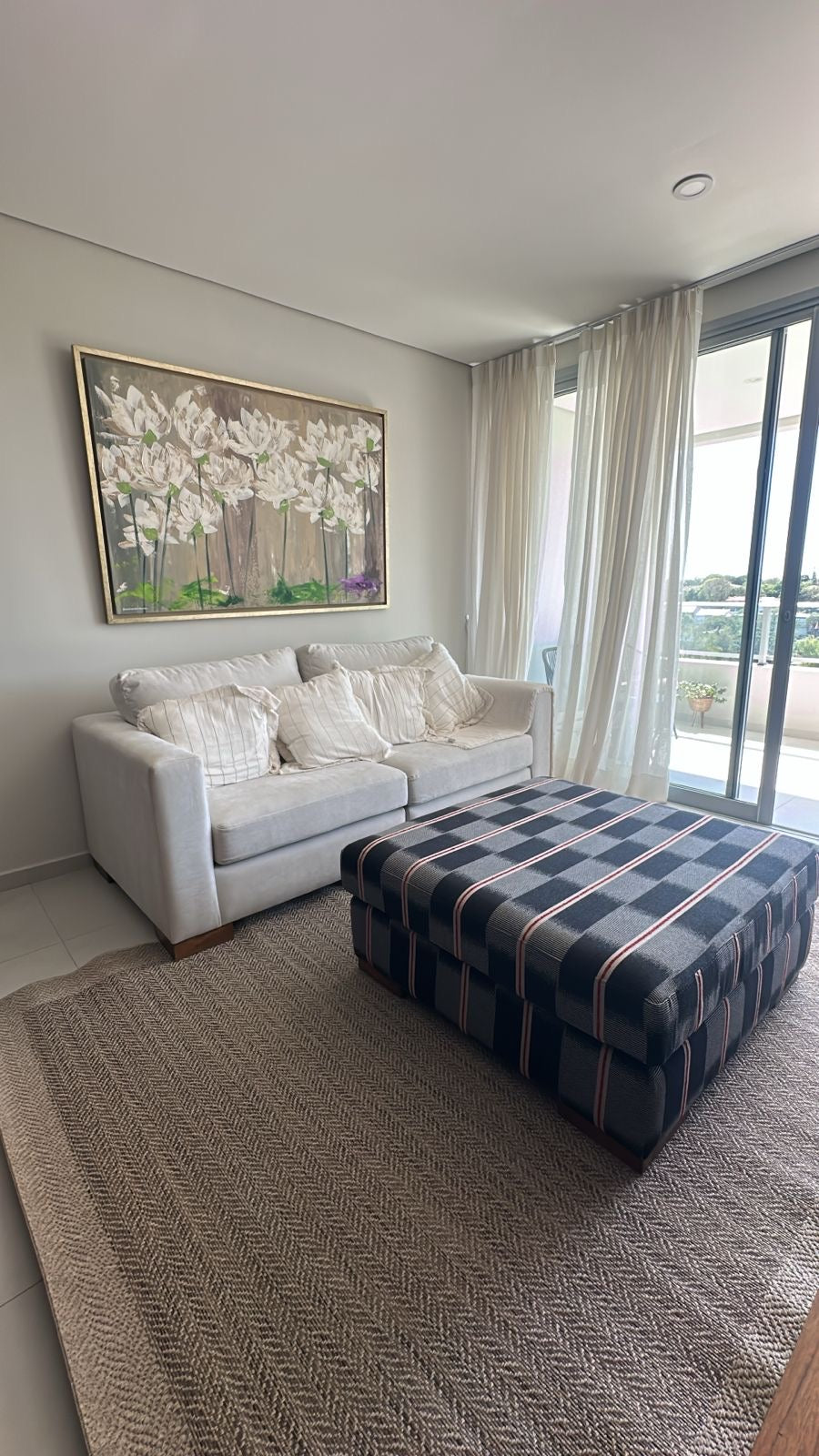 Alfombra sisal con borde