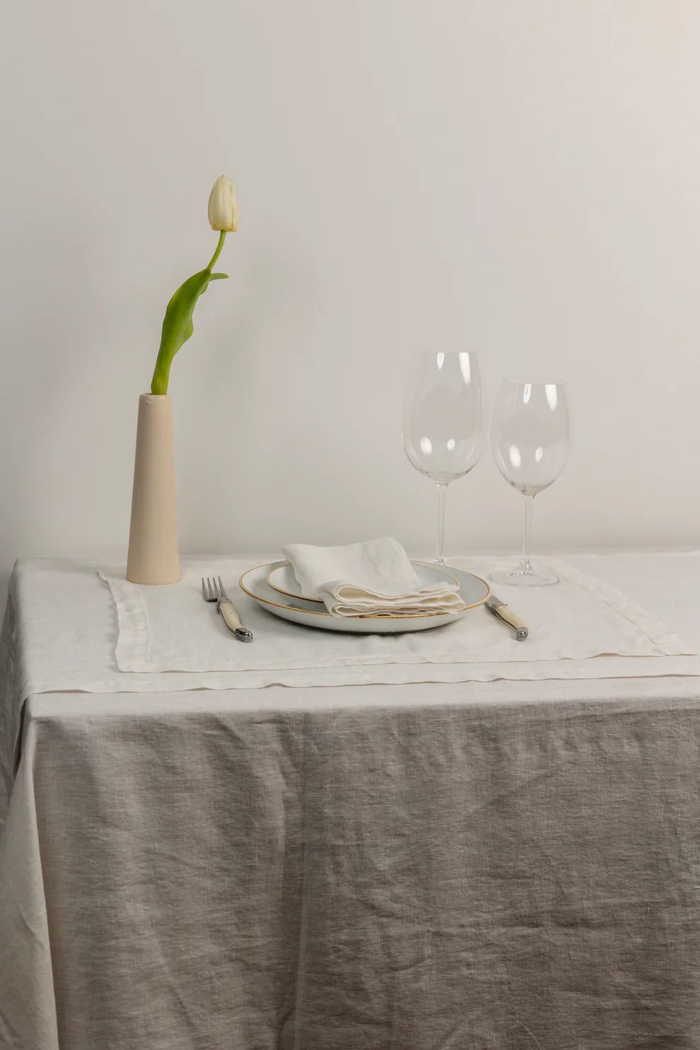 Camino Lino Vainilla Off White