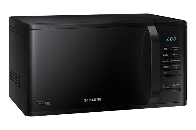 MICROONDAS SAMSUNG 23LTS MS23K3513AK/ZS QUICK DEFROST