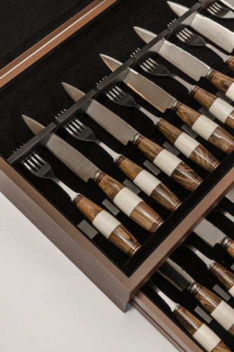 Set Combinado Madera y Hueso