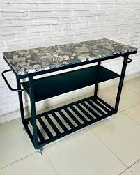 Mesada de apoyo para la parrilla