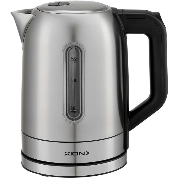 Jarra Eléctrica Xion XI-GL38 2200 W 220v - Plata/Negro 1.7L