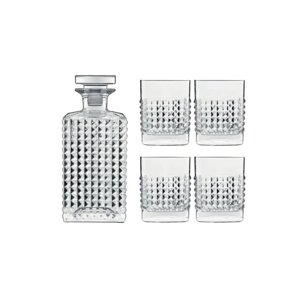 LUIGI BORMIOLI ELIXIR WHISKY SET 5
