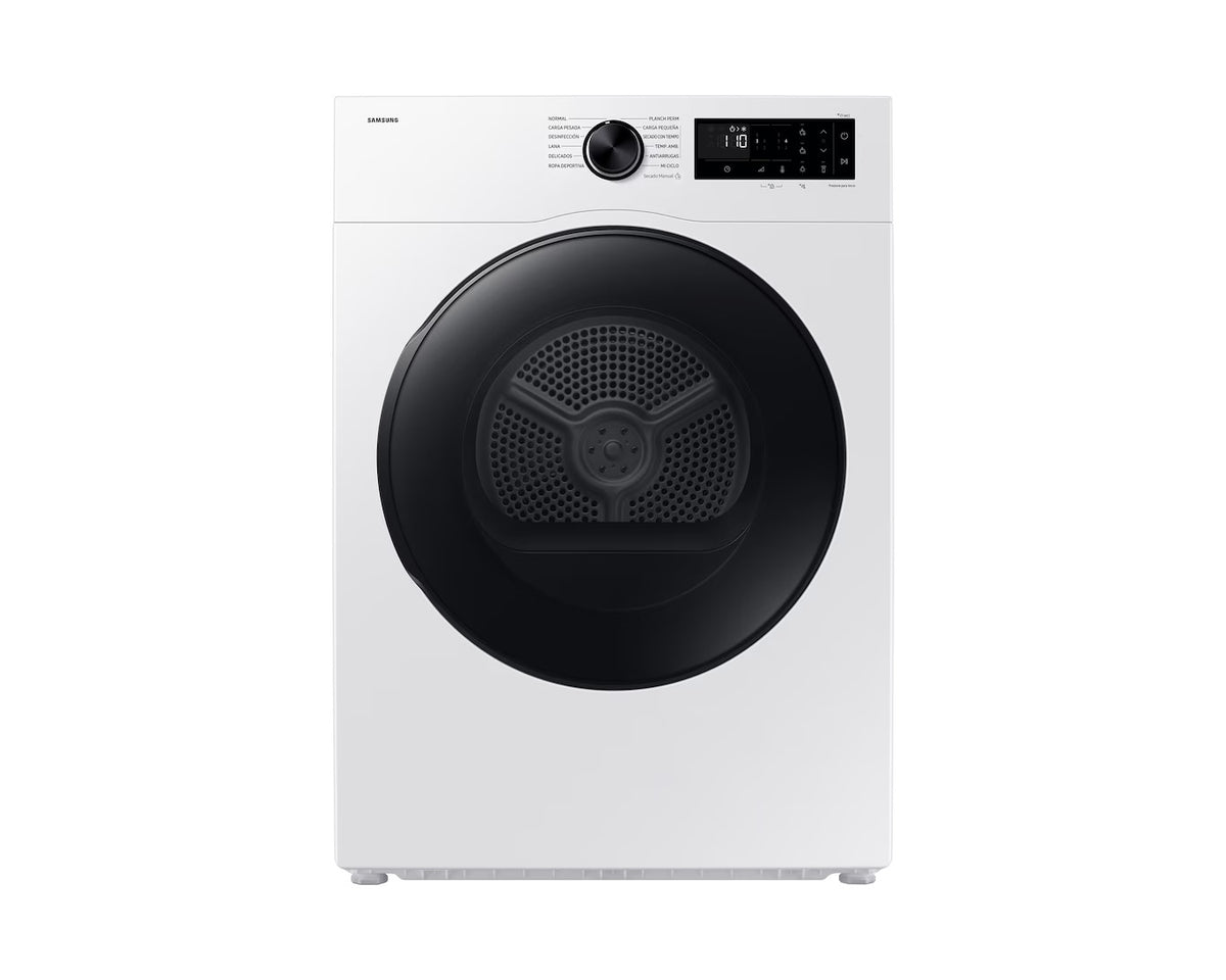 SECARROPAS SAMSUNG 11,5KG CARGA FRONTAL WHITE DV11FG60BVBECX