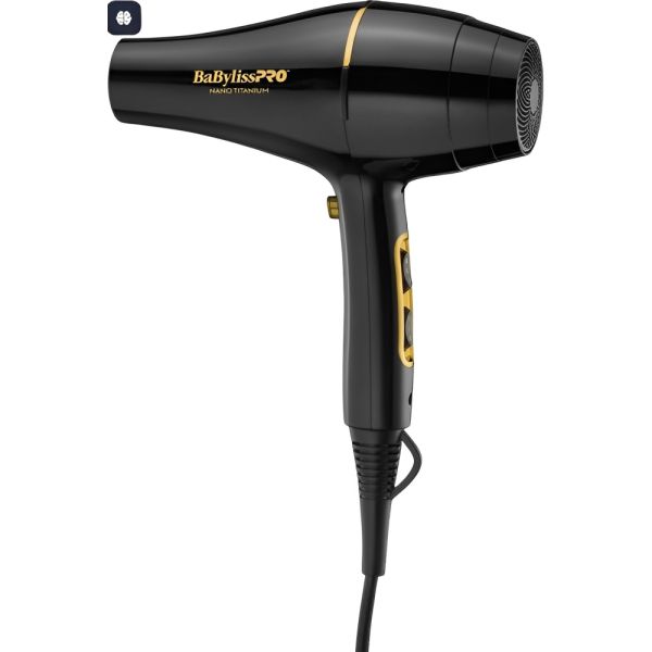 Secador de Pelo BaBylissPro B617UZ 2000 W 220v - Black/Rose Gold