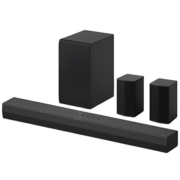 Barra de Sonido LG S40TR 400W 4.1con Subwoofer + 2 Parlantes Bluetooth - Black