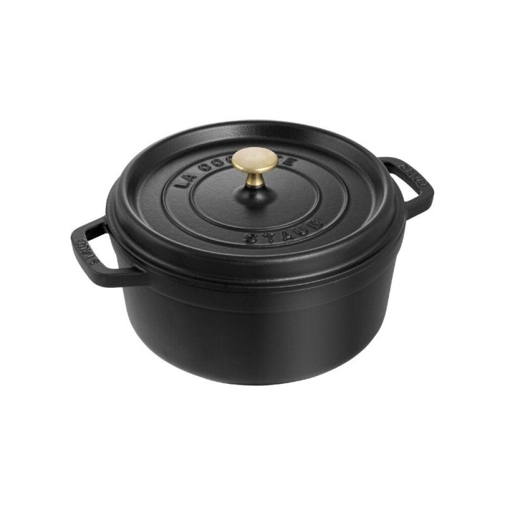 STAUB COCOTTE NEGRA 24 cm