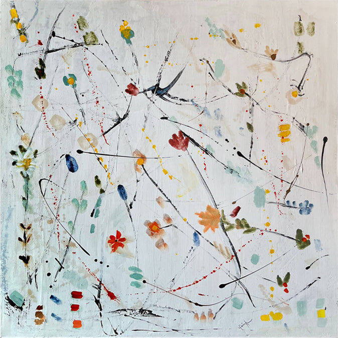 THE GARDEN II - 100x100cm